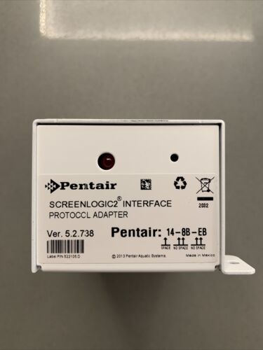 pentair screenlogic protocol adapter installation
